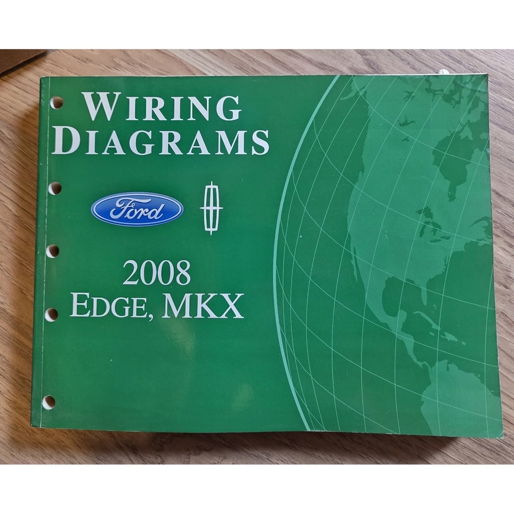 2008 Ford Edge MKX Wiring Diagrams‎ Manual
